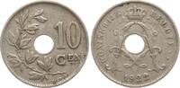 Belgien 10 Centimes Albert I., 1909-1934 -