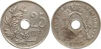 Belgien 25 Centimes Albert I., 1909-1934 -