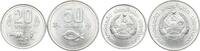 Laos, Republik 20 und 50 Cents Lot von 2 Münzen -