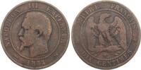 Frankreich 10 Centimes 1854 W Lille Napoleon III. s+ 41.84 元 含税 ＋  167.34 元 运费