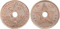 Belgisch-Kongo 2 Centimes Leopold II. -