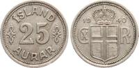 Island 25 Aurar Christian X. -