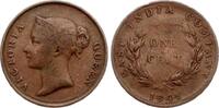 Strait Settlements 1 Cent Victoria -