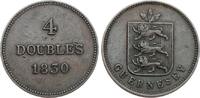 Guernsey 4 Doubles William IV. -