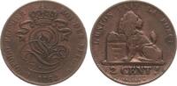 Belgien 2 Centimes Leopold I., 1831-1865 -