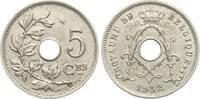 Belgien 5 Centimes Albert I., 1909-1934 -