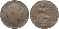 Großbritannien 1/2 Penny Edvard VII., 1901-1911 -