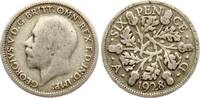 Großbritannien Sixpence 1928 Georg V. s 25.10 元 含税 ＋  167.34 元 运费