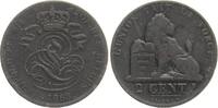 Belgien 2 Centimes Leopold I., 1831-1865 -