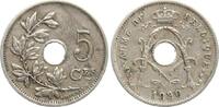 Belgien 5 Centimes Albert I., 1909-1934 -