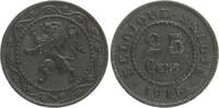 Belgien 25 centimes Albert I. (1909-1934), deutsche Besatzung -