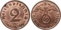 Deutschland, III. Reich 2 Pfennige -