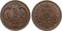 Österreich 1 Heller Franz Josef I., Haus Habsburg -