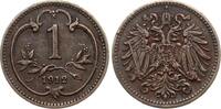 Österreich 1 Heller Franz Josef I., Haus Habsburg -