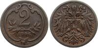 Österreich 2 Heller Franz Josef I., Haus Habsburg -