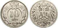 Österreich 10 Heller Franz Josef I., Haus Habsburg -