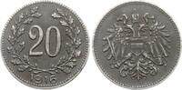 Österreich 20 Heller Karl I., Haus Habsburg -