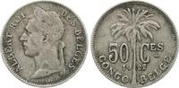 Belgisch-Kongo 50 Centimes 1922 Albert I. ss 25.10 元 含税 ＋  167.34 元 运费