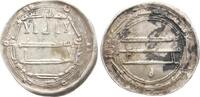 Abbasiden Dirham Madinat al-Salam Al-Rasud (786-809 n. Chr.) -