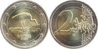 Lettonie 2 Euros 2 Euros Lettonie 2015 - La Cigogne -
