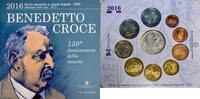 Italie Euros Série B.U. Italie 2016 10 Pièces - B. Croce -