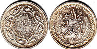 Tunesien (10 Francs) Präsentmünze/Muhammed al-Amin Bey 1943-1957AD -