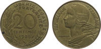 Frankreich France 20 Centims 1985 KM#930 -