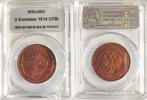 Russland Russia 2 Kopeken kopeks RUSSIA 2 kopecks 1914 MS64-RD Condition, Nicholas II (1895-1917) Bitkin#244 -