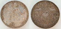 ITALY Vatican 1 Scudo 1780 A PIO VI ITALY Vatican 1 Scudo 1780 A SCUDO PIO VI Silver XF KM#1216.1 -