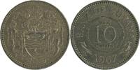 Guyana 10 Cents Guyana 10 Cents 1967 UNC KM#33 -
