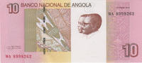 Angola 10 Kwanzas Angola 10 Kwanzas 2012 Pick#151b UNC -