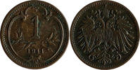 Österreich Austria 1 Heller Österreich 1 Heller 1911 Haus Habsburg Franz Joseph I. 1848-1916 VF J#372 -
