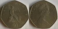 50 pence Great Britain 1969 -
