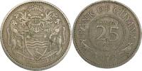 Guyana 25 Cents Guyana 25 Cents 1972 XF KM#34 -