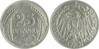Kaiserreich 25 Pfennig 1910 D ss 66.94 元 含税 ＋  142.24 元 运费