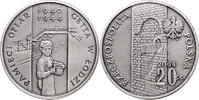 Polen 20 Zloty auf den 60. Jahrestag der Auflösung des Ghettos Litzmannstadt -