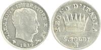 Italien - Königreich unter Napoleon 5 Soldi Napoleon 1805-1814 -