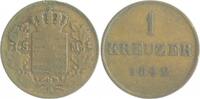 Sachsen-Meiningen 1 Kreuzer 1842 Bernhard Erich Freund 1821-1866 ss- 83.51 元 含税 ＋  141.96 元 运费