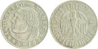 Drittes Reich 2 Reichsmark Zum 450. Geburtstag von Martin Luther -