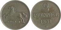 Braunschweig und Lüneburg - Braunschweig,Herzogtum 2 Pfennig Wilhelm 1831-1884 -