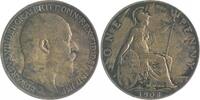Großbritannien 1 Penny Edward VII. 1901-1910 -