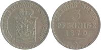Schwarzburg-Sondershausen 1 Pfennig Günther Friedrich Carl II. 1835-1880 -