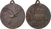 Medaillen - Luftfahrt Bronzemedaille (v. Kühl/Lauer) Nationale Flugspende -
