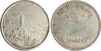 Baden-Heidelberg Silbermedaille gefertigt v. badischen Hofgoldschmied N. Trübner (1849-1910), Alt-Heidelberg -