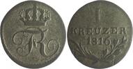 Württemberg 1 Kreuzer Wilhelm I. 1816-1864 -