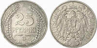 Kaiserreich 25 Pfennig 1910 J ss 66.94 元 含税 ＋  142.24 元 运费