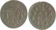 Würzburg-Bistum 1/2 Pfennig Adam Friedrich Graf v. Seinsheim 1755-1779 -