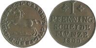 Braunschweig und Lüneburg - Braunschweig,Herzogtum 1 Pfennig Karl Wilhelm Ferdinand 1780-1806 -