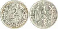 Weimarer Republik 2 Reichsmark -