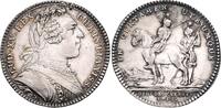 Frankreich Silberjeton Louis XV. 1715-1774 (v. Duvivier) 'Ordin des Guerres' -